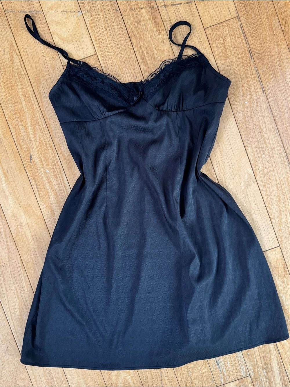 Princess Polly Dale Mini Dress in black, new with tags